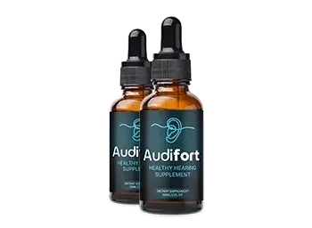 Audifort supplement bottle for the two-bottle package